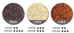 青海三色藜麦，白黑红1:1:1颜色营养搭配比例完美，轻食餐厅和时尚达人的选择